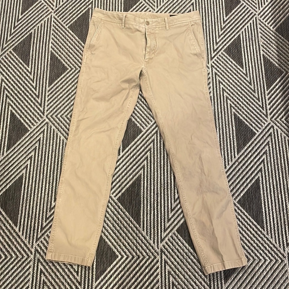 Bonobos Stretch Organic Cotton Chino | Color: Khaki | Size: 34/32 Skinny
